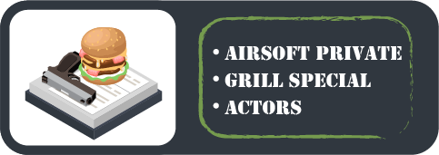 Airsoft prive incl. eten met in-game acteurs
