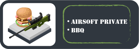Airsoft prive incl. eten