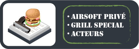 Airsoft prive incl. eten met in-game acteurs
